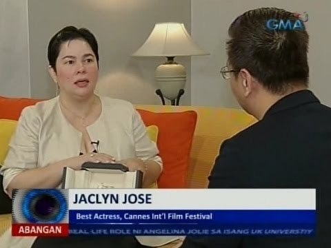 Saksi: Jaclyn Jose, balik-bansa na dala ang Cannes best actress trophy