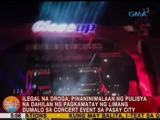UB: Ilegal na droga, pinaniniwalaan ng pulisya na dahilan ng pagkamatay ng 5 dumalo sa concert