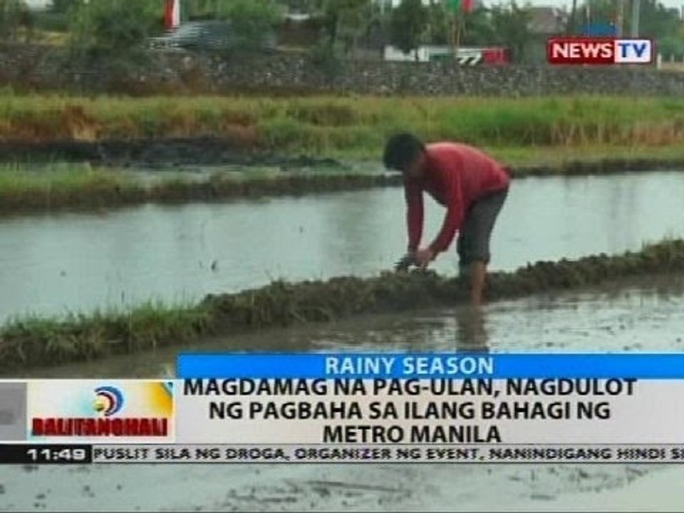 Magdamag na pag-ulan, nagdulot ng pagbaha sa ilang bahagi ng Metro Manila