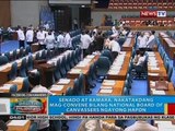 BP: Senado at Kamara, nakatakdang mag-convene bilang national board of canvassers ngayong hapon