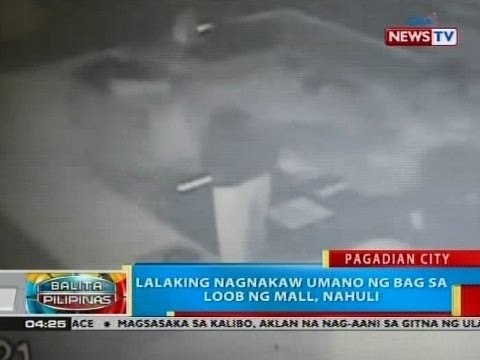 BP: Lalaking nagnakaw umano ng bag sa loob ng mall sa Pagadian City, nahuli