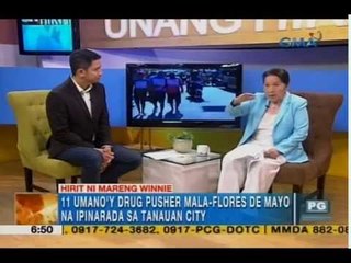 Hirit ni Mareng Winnie kaugnay ng ‘Flores de Pusher’ | Unang Hirit