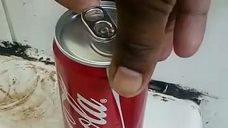 toilet cleaning with coca-cola
