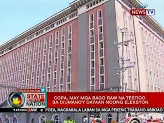 SONA: COPA, may mga bago raw na testigo sa diumano'y dayaan noong eleksyon