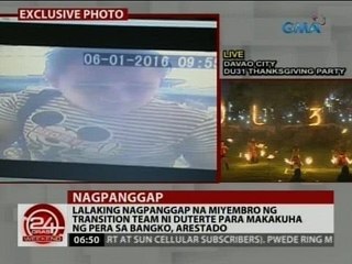 Lalaking nagpanggap na miyembro ng transition team ni Duterte, arestado