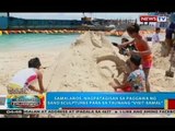 Samalaños, nagpatagisan sa paggawa ng sand sculptures para sa taunang 'Visit-Samal'