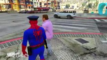Police Car Bus Spiderman Cartoon EPIC Superhero Movie Fun CARS PartyNursery Rhymes