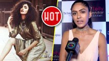 Mrunal Thakur aka Bulbul SEXY GOLD Look At Telly Calendar Launch  Kumkum Bhagya