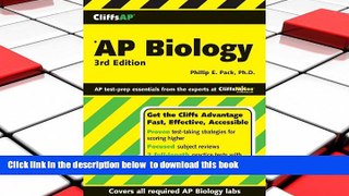 PDF [FREE] DOWNLOAD  CliffsAP Biology BOOK ONLINE