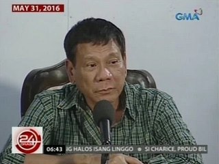 Download Video: 24 Oras: Duterte, itinangging binastos niya si Mariz Umali nang sipulan sa presscon