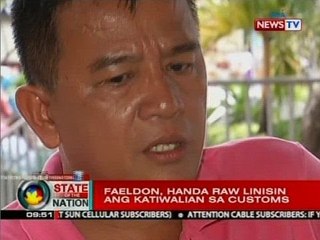 SONA: Faeldon, handa raw linisin ang katiwalian sa customs