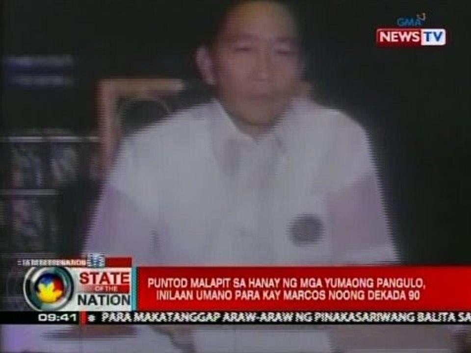 SONA: Puntod malapit sa hanay ng mga yumaong pangulo, inilaan umano para kay Marcos noong dekada 90