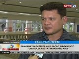 Panganay ni Duterte na si Paolo, nagkwento tungkol sa pagtatrabaho ng ama