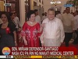 UB: Sen. Santiago, nasa ICU pa rin ng Makati Medical Center