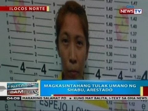 BP: Magkasintahang tulak umano ng shabu, arestado