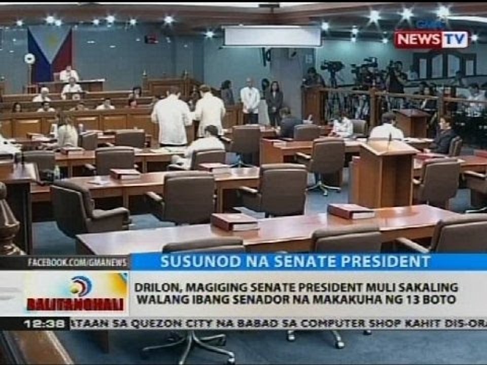 BT: Cayetano, suportado raw ng 15 senador para maging senate president