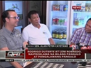 QRT: Panayam kay Sen. Alan Peter Cayetano