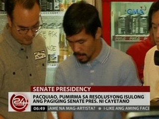 24 Oras: Drilon, magiging senate president ulit kung walang ibang senador na makakuha ng 13 boto