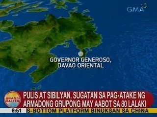 UB: Pulis at sibilyan, sugatan sa pag-atake ng armadong grupong may aabot sa 80 lalaki