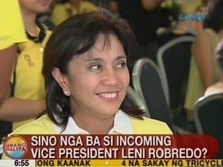 UB: Sino nga ba si VP-Elect Leni Robredo?