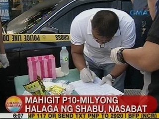 UB: Mahigit P10-M halaga ng shabu, nasabat