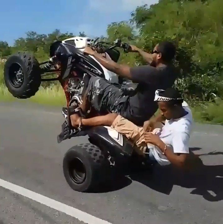 Petite balade pas comme les autres en quad.