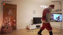 Un papa fait un montage vidéo pour que sa fille continue à croire au père Noël !