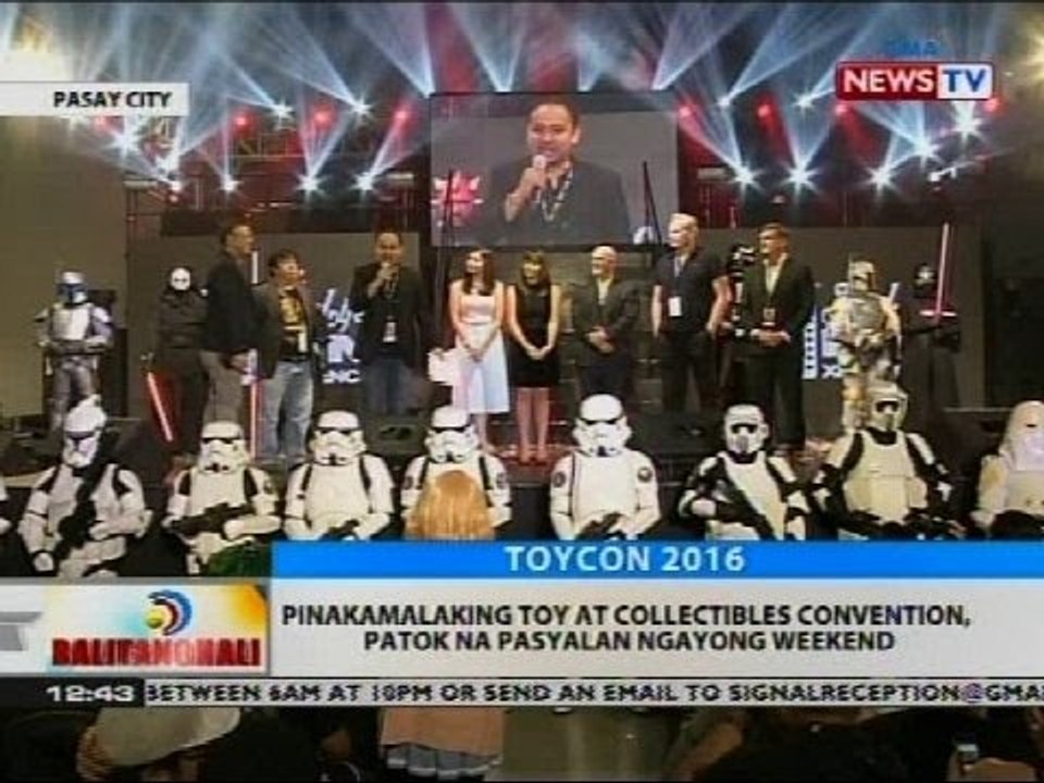 Pinakamalaking toy at collectibles convention, patok na pasyalan ngayong weekend