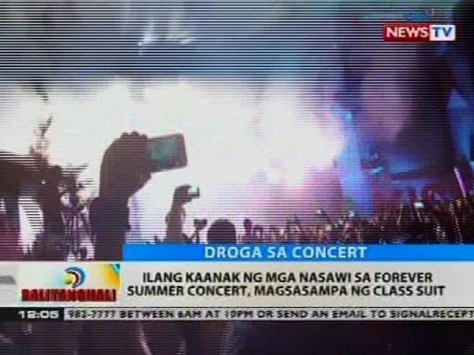 Ilang kaanak ng mga nasawi sa Forever summer concert, magsasampa ng class suit