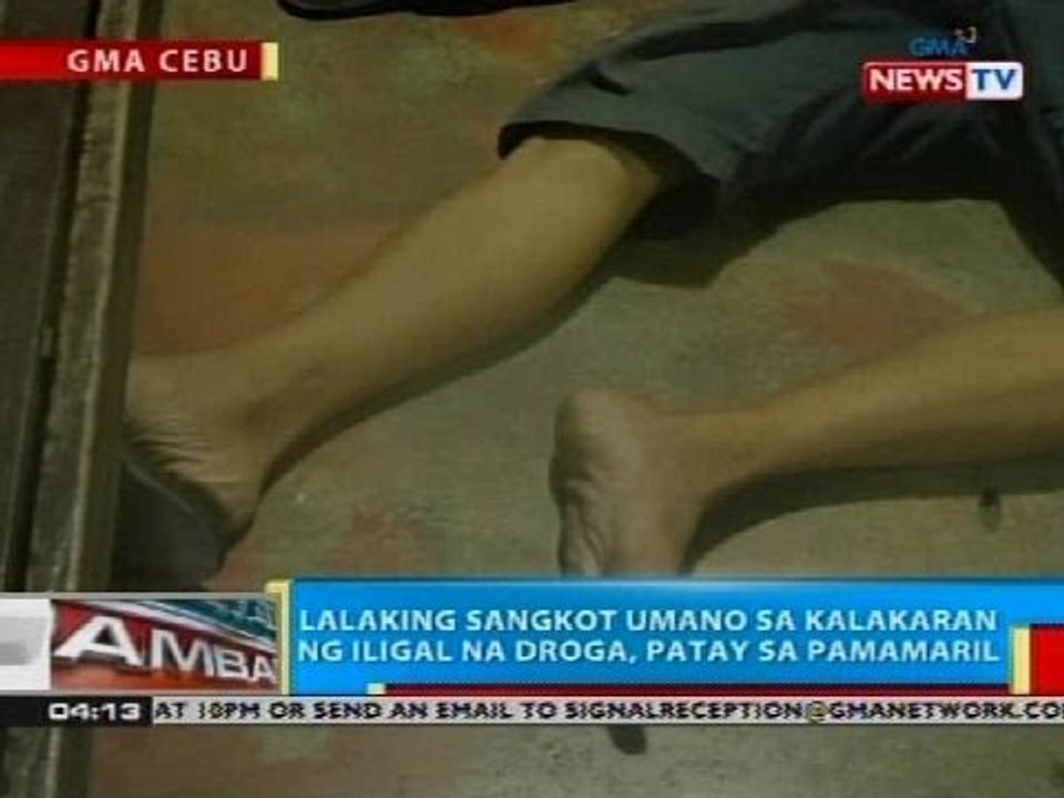 Lalaking sangkot umano sa kalaran ng iligal na droga, patay sa pamamaril