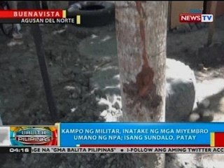 Kampo ng militar, inatake ng mga miyembro umano ng NPA