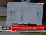 QRT: Ginang, nantangayan ng P79,000 mula sa kanyang bank account