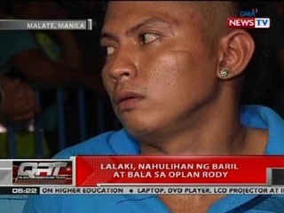 QRT: Lalaki, nahulihan ng baril at bala sa Oplan Rody