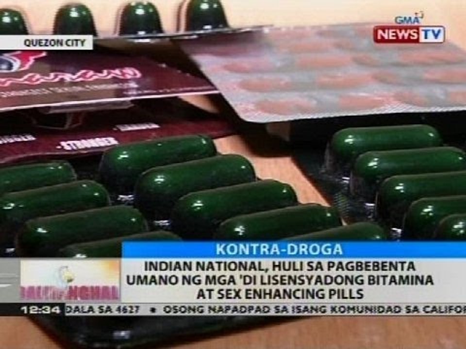 Indian National, huli sa pagbebenta umano ng 'di lisensyadong bitamina at sex enhancing pills