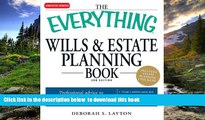 READ book  The Everything Wills   Estate Planning Book: Professional advice to safeguard your