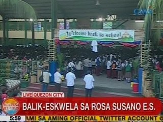 UB: Balik-eskwela sa Rosa Susano ES sa QC