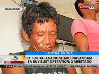 BT: P1.5-M halaga ng shabu, nasamsam sa buy bust operation