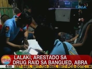 UB: Lalaki, arestado sa drug raid sa Bangued, Abra