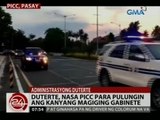 24 Oras: Duterte, nasa PICC para pulungin  ang kanyang magiging gabinete