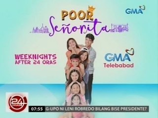 24 Oras: Poor Señorita, makikita ulit ang ex niyang si Boss Yummy
