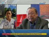 Saksi: Incoming Peace Process Adviser Dureza at NDF Founding Chairman Sison, may paunang pag-uusap