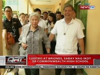 QRT: Luisro at Briones, sabay nag-ikot sa Commonwealth High School