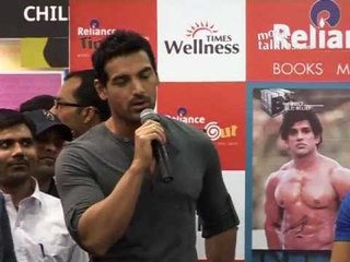 John Abraham Talks About Fitness And Spirituality At DVD Launch