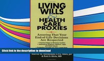 Free [PDF] Download Living Wills   Health Care Proxies: Assuring That Your End-of-Life Decisions