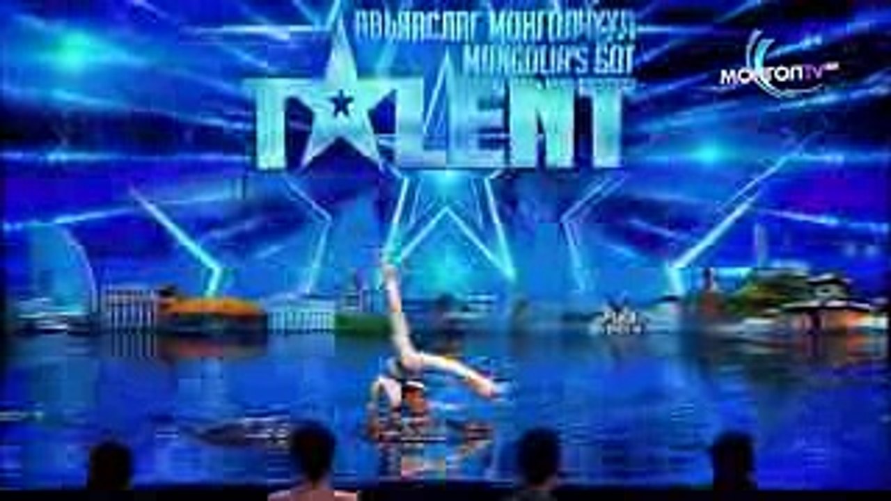 Girl Shocks Everyone by Spinning 50 Hula Hoops Mongolia s Got Talent 2016
