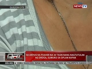 QRT: 50-anyos na pusher na 20 taon nang nagtutulak ng droga, sumuko sa Oplan Kapak
