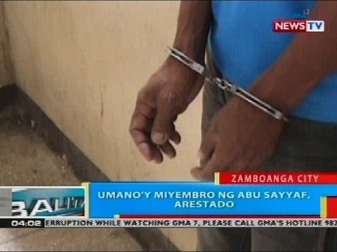 BP: Umano'y miyembro ng Abu Sayyaf, arestado