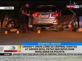 Umano'y drug lord sa Central Visayas at driver niya, patay matapos daw manlaban sa pulisya