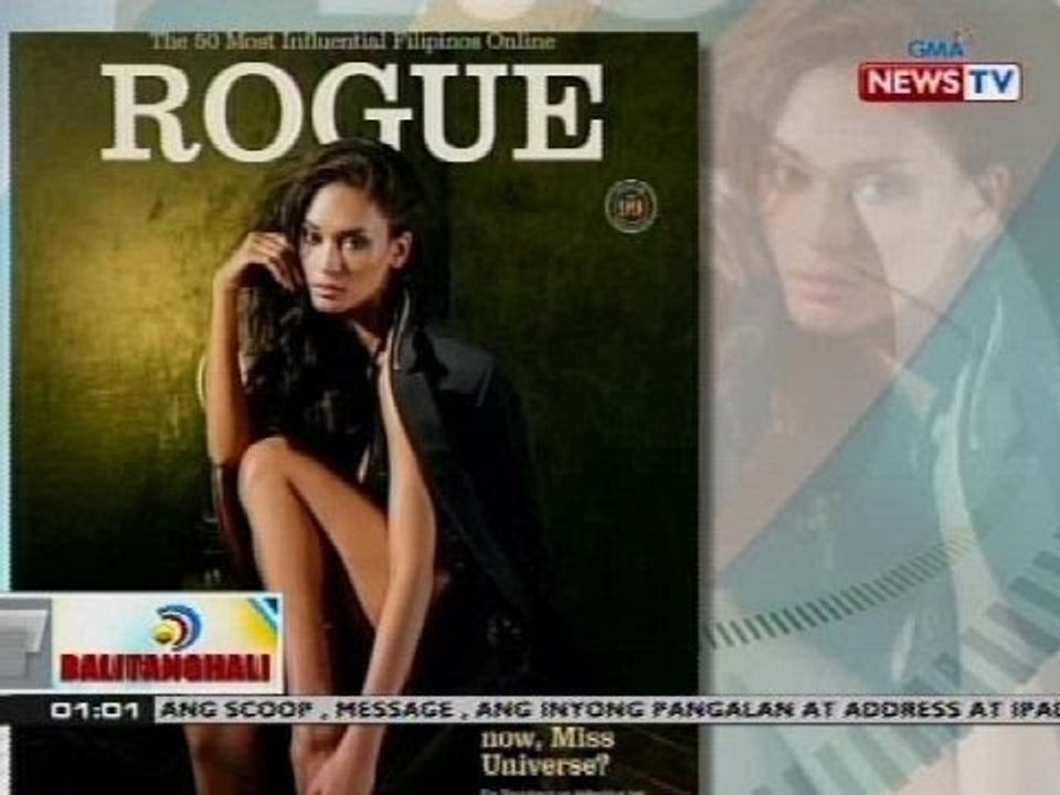 Miss Universe 2015 Pia Alonzo Wurtzbach, tampok sa cover ng 'Rogue Magazine'