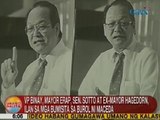UB: VP Binay, Mayor Erap, Sen. Sotto at ex-Mayor Hagedorn, ilan sa mga bumisita sa burol ni Maceda